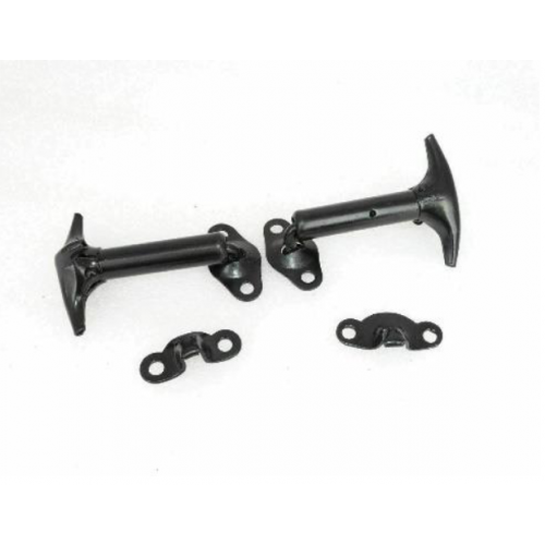Willys Jeep Bonnet Latch Clip Bend Bottom Set