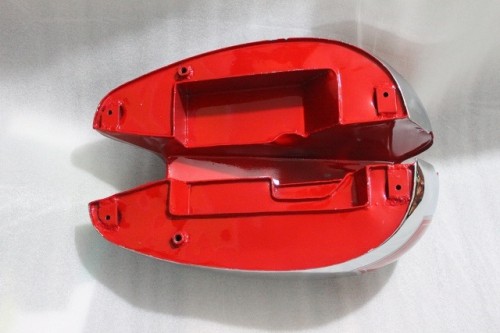 MATCHLESS AJS AMC TWIN CYLINDER MODEL G9 G12 GAS FUEL PETROL TANK RED ...